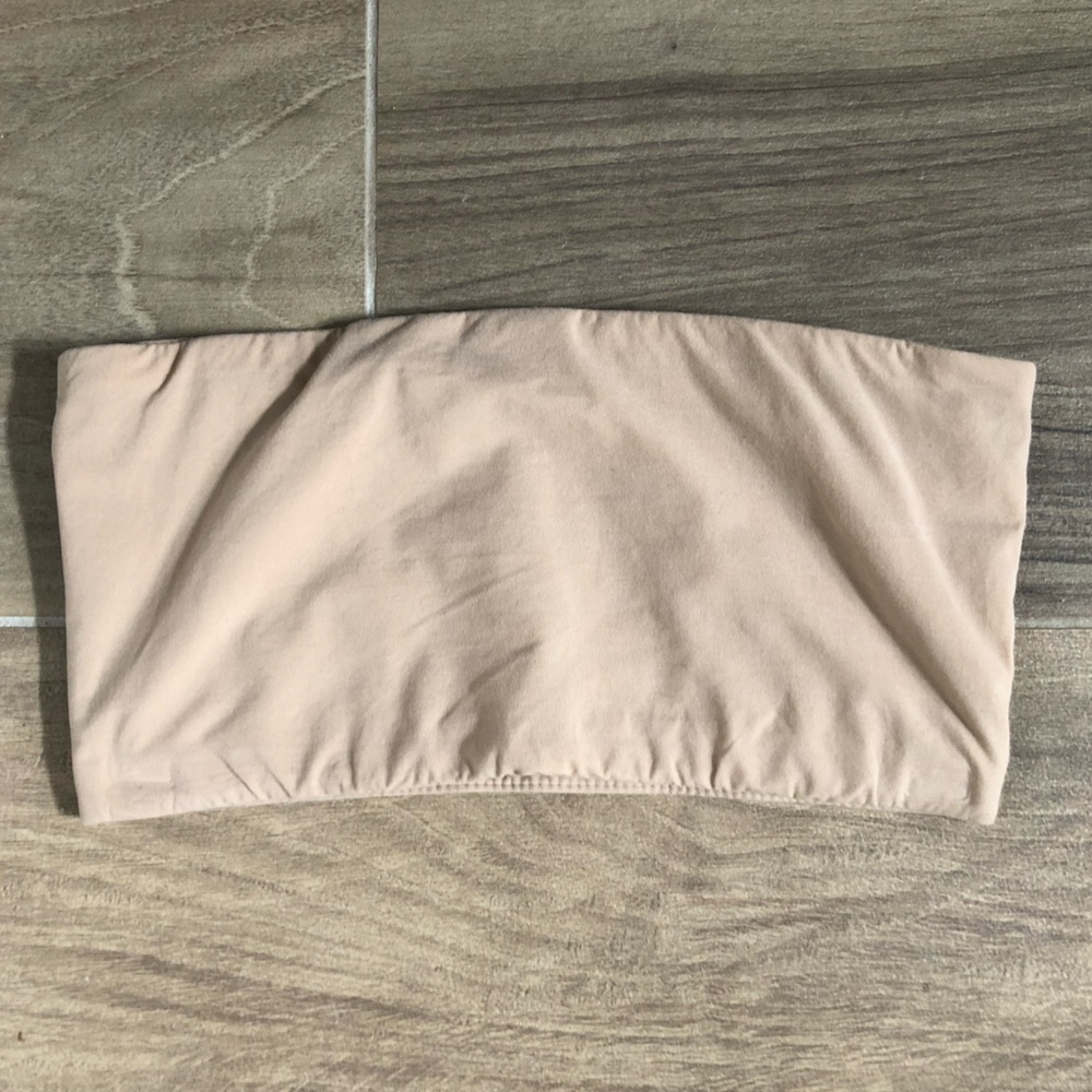SKIMS Tan Bandeau Strapless Bra Size XS